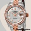 replica automatic Rolex Datejust m279381rbr-0013 Ladies Rolex Calibre 2671/Mingzhu Engine Around 11mm Mother of Pearl Dial