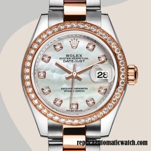 replica automatic Rolex Datejust m279381rbr-0014 Ladies Rolex Calibre 2671/Mingzhu Engine Automatic
