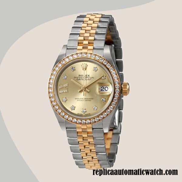 replica automatic Rolex Datejust Ladies m279383rbr-0021 Rolex Calibre 2671/Mingzhu Engine - Image 2