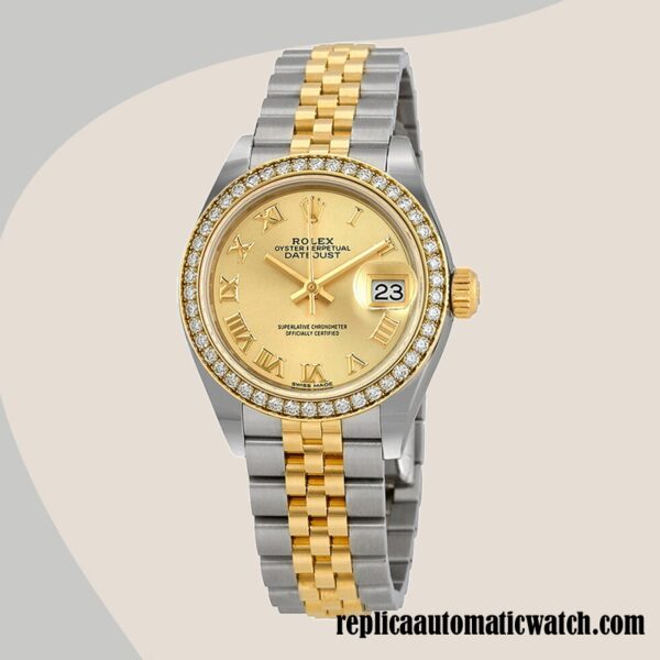 replica automatic Rolex Datejust Rolex Calibre 2671/Mingzhu Engine m279383rbr-0009 Ladies - Image 2