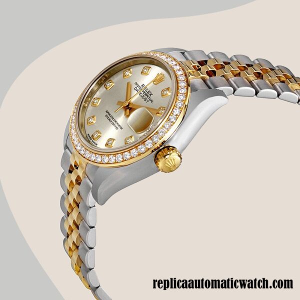replica automatic Rolex Datejust Ladies Rolex Calibre 2671 m279383rbr-0007  Two-tone - Image 3