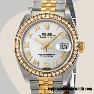 replica automatic Rolex Datejust m279383rbr-0023 Rolex Calibre 2671/Mingzhu Engine Ladies Around 11mm