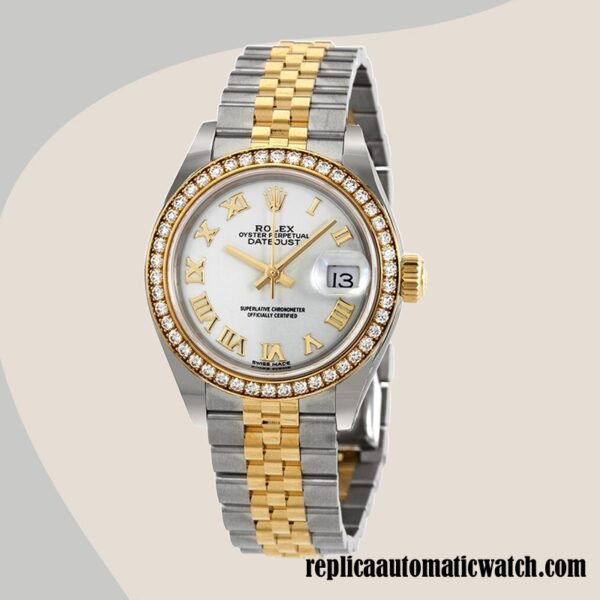 replica automatic Rolex Datejust m279383rbr-0023 Rolex Calibre 2671/Mingzhu Engine Ladies Around 11mm - Image 2