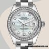 replica automatic Rolex Datejust Ladies m279384rbr-0012 Rolex Calibre 2671/Mingzhu Engine Mother of Pearl Dial