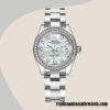 replica automatic Rolex Datejust Ladies m279384rbr-0012 Rolex Calibre 2671/Mingzhu Engine Mother of Pearl Dial - Image 2