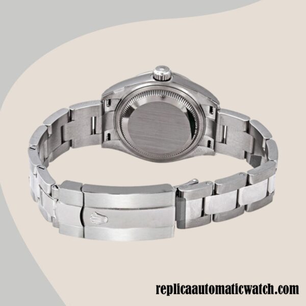 replica automatic Rolex Datejust m279384rbr-0006 Ladies Rolex Calibre 2671/Mingzhu Engine Around 11mm Silver-tone - Image 4