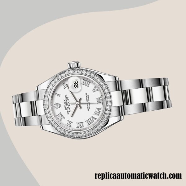 replica automatic Rolex Datejust Ladies m279384rbr-0020 Rolex Calibre 2671/Mingzhu Engine Around 11mm Automatic - Image 3