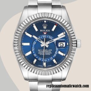 replica automatic Rolex Sky-dweller Rolex Calibre 9015/Mingzhu Engine Men's m326934-0003 Blue Dial