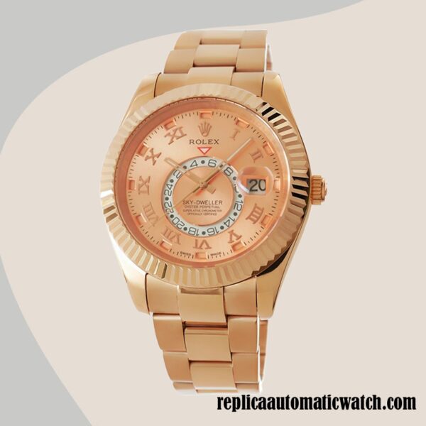 replica automatic Rolex Sky-dweller 326935PRO Rolex Calibre 2836/2813 Men's Automatic - Image 2