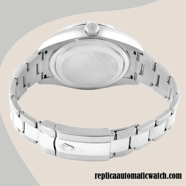 replica automatic Rolex Sky-dweller 326939-72419 Men's Rolex Calibre 9015/Mingzhu Engine Silver Dial - Image 4