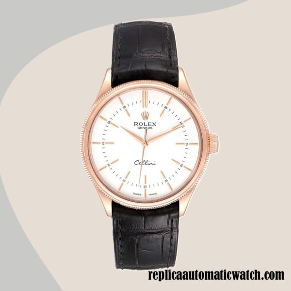 replica automatic Rolex Cellini m50505-0021 Men's Rolex Calibre 2836/2813 / - Image 2