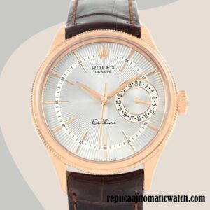 replica automatic Rolex Cellini Men's Rolex Calibre 2836/2813 m50515-0008 Silver Dial