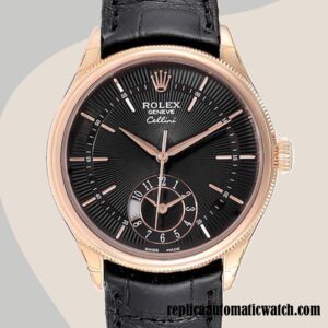 replica automatic Rolex Cellini Men's m50525-0011 Rolex Calibre 9015/Mingzhu Engine Automatic Black Dial