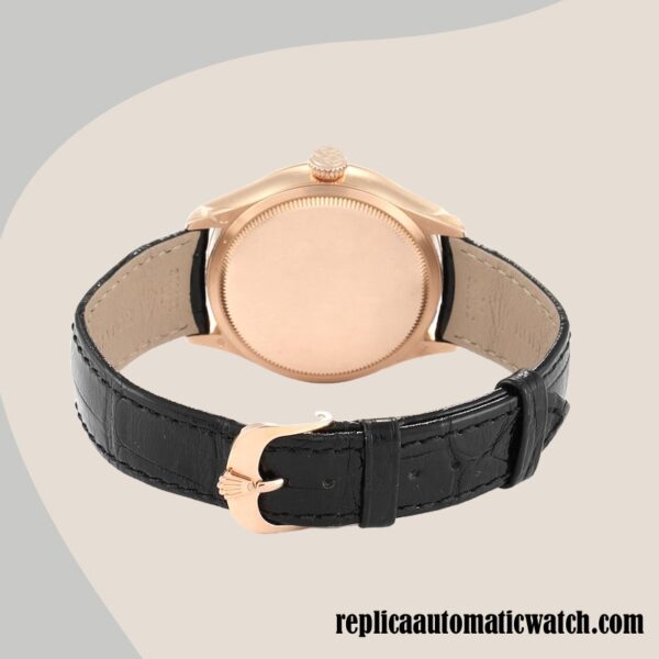 replica automatic Rolex Cellini Men's m50525-0011 Rolex Calibre 9015/Mingzhu Engine Automatic Black Dial - Image 4