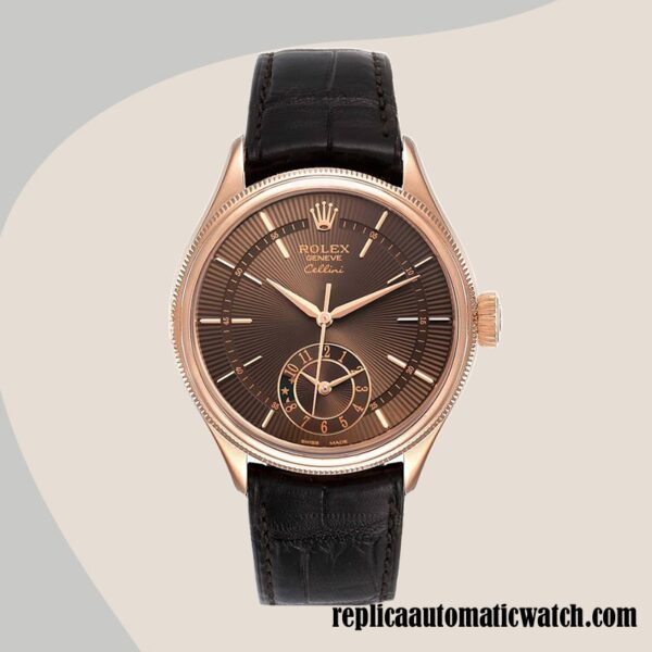 replica automatic Rolex Cellini m50525-0016 Rolex Calibre 9015/Mingzhu Engine Men's Automatic - Image 2