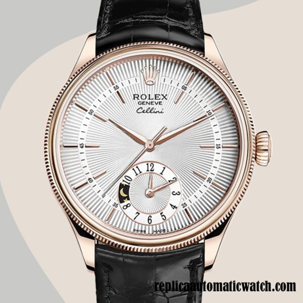 replica automatic Rolex Cellini m50525-0009 Men's Rolex Calibre 9015/Mingzhu Engine Automatic