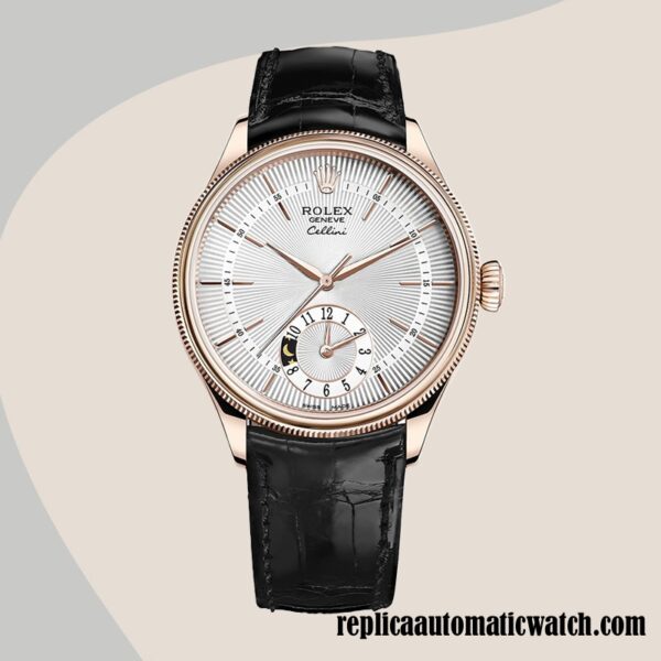 replica automatic Rolex Cellini m50525-0009 Men's Rolex Calibre 9015/Mingzhu Engine Automatic - Image 2