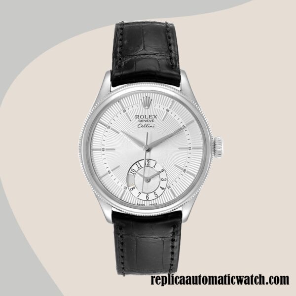 replica automatic Rolex Cellini Rolex Calibre 9015/Mingzhu Engine Men's m50529-0006 - Image 2