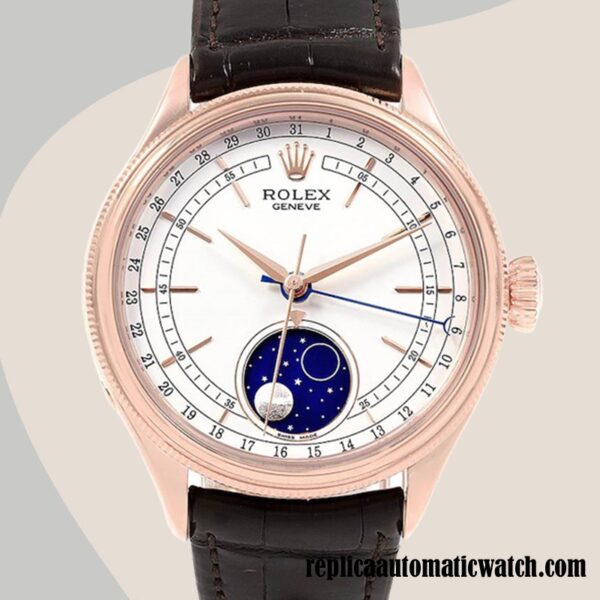 replica automatic Rolex Cellini m50535-0002 Men's Rolex Calibre 9015/Mingzhu Engine Automatic