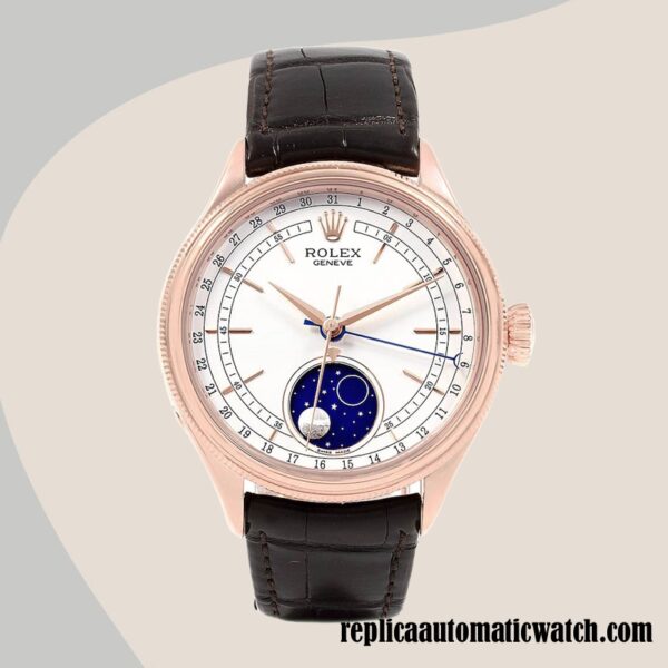 replica automatic Rolex Cellini m50535-0002 Men's Rolex Calibre 9015/Mingzhu Engine Automatic - Image 2