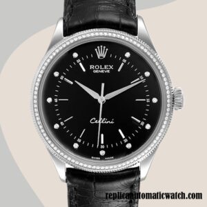 replica automatic Rolex Cellini Rolex Calibre 2836/2813 Men's m50609rbr-0007 Automatic 15mm