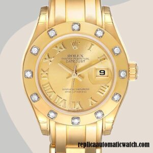 replica automatic Rolex Pearlmaster Ladies 80318 Rolex Calibre 2836/2813