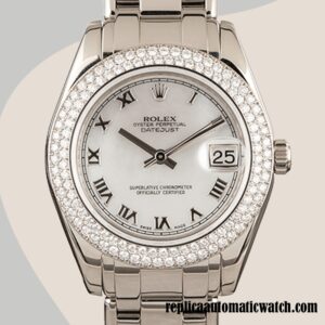 replica automatic Rolex Pearlmaster Rolex Calibre 2836/2813 81339 Unisex Around 12mm