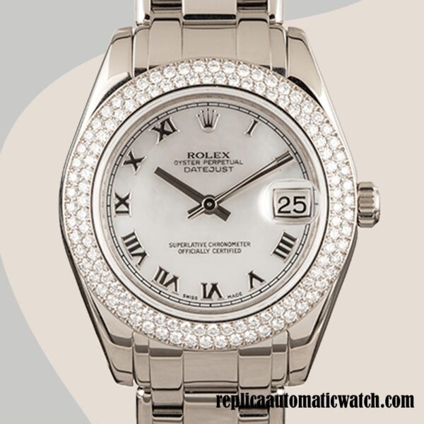 replica automatic Rolex Pearlmaster Rolex Calibre 2836/2813 81339 Unisex Around 12mm