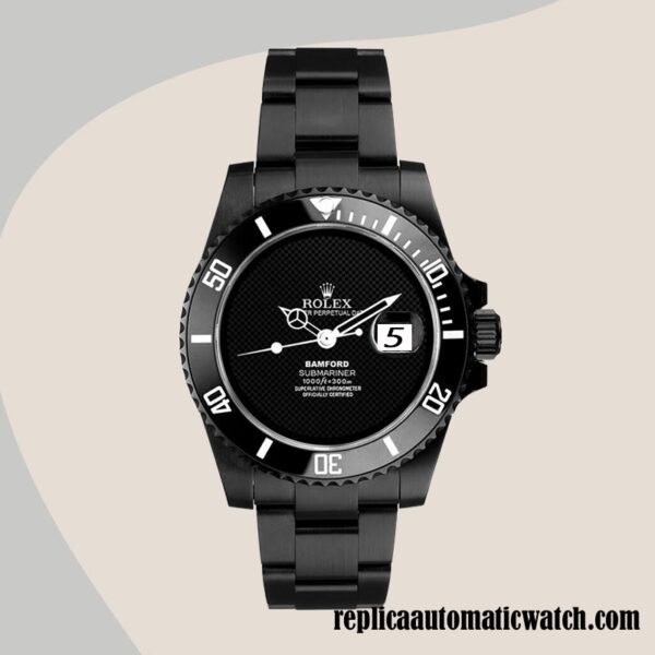 replica automatic Rolex Submariner Bamford Men's Rolex Calibre 2813 Hands - Image 2