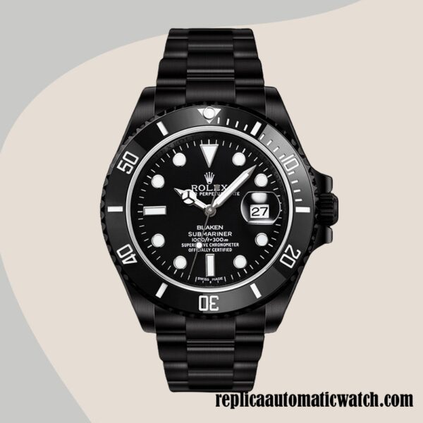 replica automatic Rolex Submariner Men's 116610 Rolex Calibre 2836 Hands and Markers 15mm - Image 2