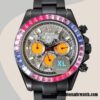 replica automatic Rolex Daytona Men's Mingzhu Engine DIW Hands and Markers Grey Dial