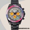 replica automatic Rolex Daytona Men's Mingzhu Engine DIW Hands and Markers Grey Dial - Image 2