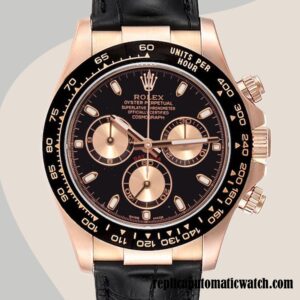 replica automatic Rolex Daytona 116515 Rolex Calibre 7750 Men's Black-tone