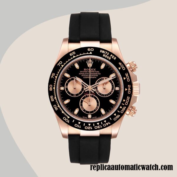 replica automatic Rolex Daytona Men's M116515ln-0017 Rolex Calibre 7750/Mingzhu Engine Black-tone - Image 2