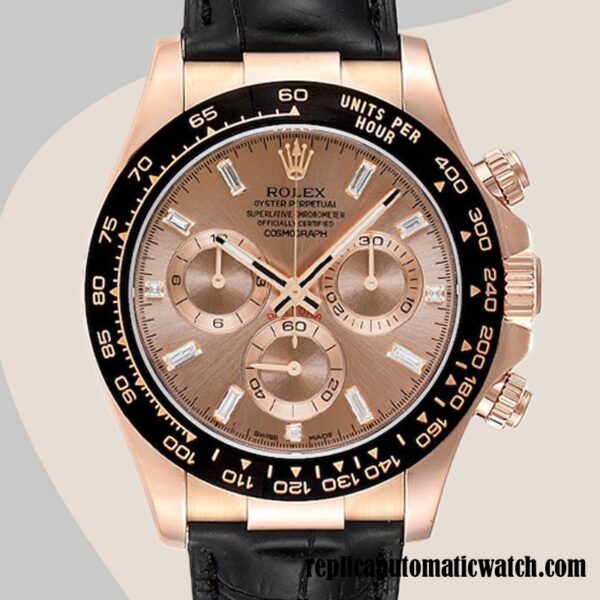 replica automatic Rolex Daytona Men's 116515 Rolex Calibre 7750 Black-tone