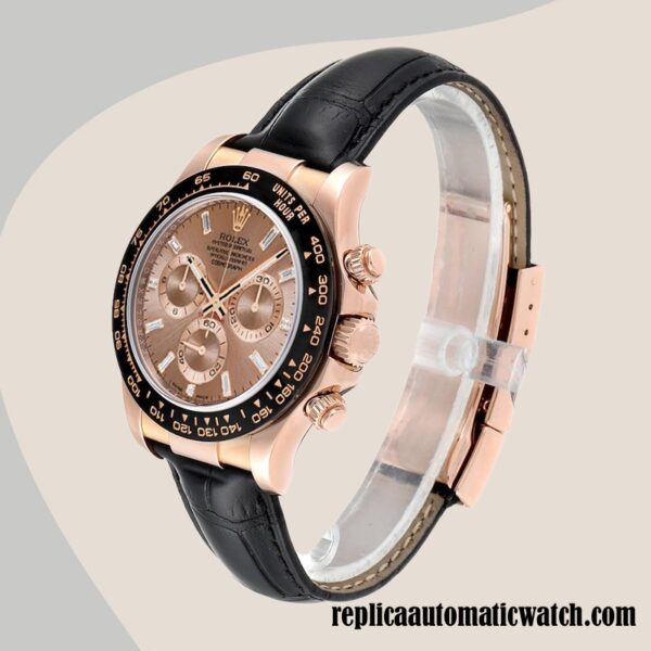 replica automatic Rolex Daytona Men's 116515 Rolex Calibre 7750 Black-tone - Image 3