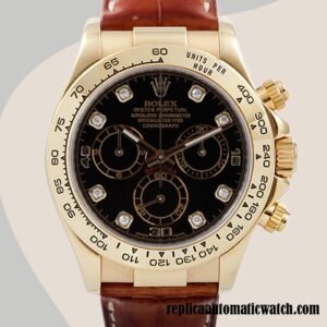 replica automatic Rolex Daytona Rolex Calibre 7750/Mingzhu Engine 116518 Men's Brown-tone