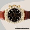replica automatic Rolex Daytona Rolex Calibre 7750/Mingzhu Engine 116518 Men's Brown-tone - Image 3