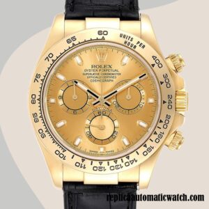 replica automatic Rolex Daytona 116518 Rolex Calibre 7750 Men's Black-tone