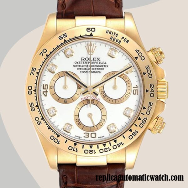 replica automatic Rolex Daytona 116518-0001 Rolex Calibre 7750 Men's 15mm