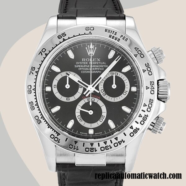 replica automatic Rolex Daytona Men's Rolex Calibre 7750/Mingzhu Engine 116519 Hands and Markers Automatic