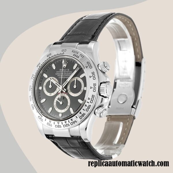 replica automatic Rolex Daytona Men's Rolex Calibre 7750/Mingzhu Engine 116519 Hands and Markers Automatic - Image 3