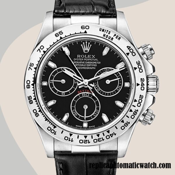 replica automatic Rolex Daytona Rolex Calibre 7750 Men's 116519 Black-tone 15mm