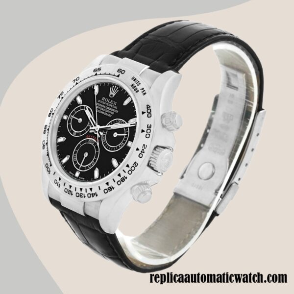 replica automatic Rolex Daytona Rolex Calibre 7750 Men's 116519 Black-tone 15mm - Image 3