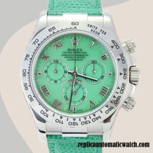 replica automatic Rolex Daytona Mingzhu Engine 116519-0107 Men's Green Dial