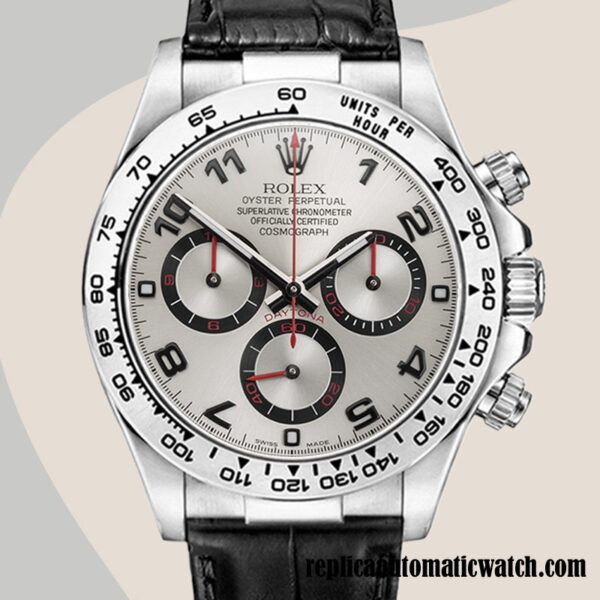 replica automatic Rolex Daytona 116519-0103 Men's Rolex Calibre 7750 15mm
