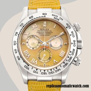 replica automatic Rolex Daytona 116519 Men's Mingzhu Engine 15mm Yellow-tone