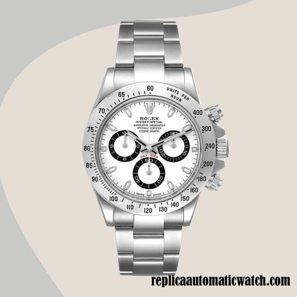 replica automatic Rolex Daytona Men's 116520 Rolex Calibre 7750/Mingzhu Engine Automatic Silver-tone - Image 2