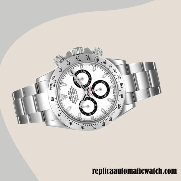 replica automatic Rolex Daytona Men's 116520 Rolex Calibre 7750/Mingzhu Engine Automatic Silver-tone - Image 3
