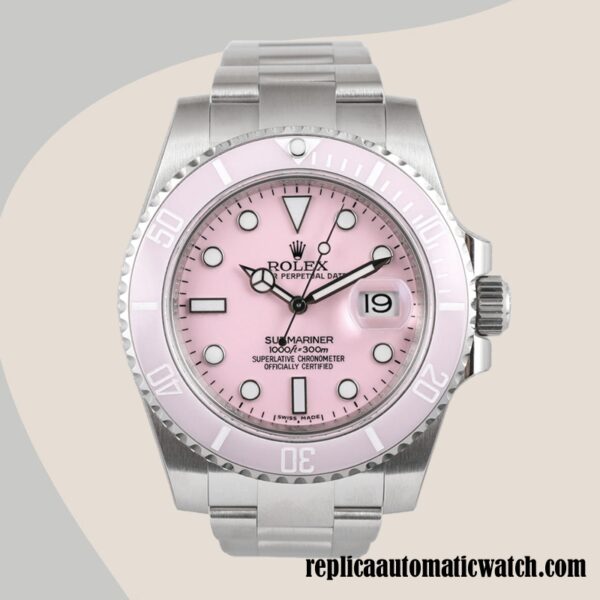 replica automatic Rolex Submariner Rolex Calibre 2836/2813 116610 Men's 15mm Silver-tone - Image 2